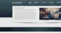 Desktop Screenshot of andromediaproductions.com